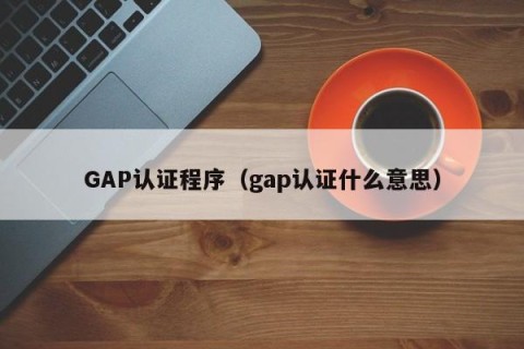 GAP认证程序（gap认证什么意思）