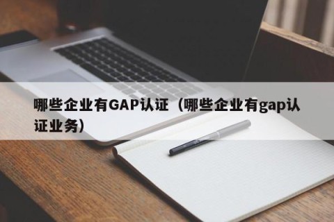 哪些企业有GAP认证（哪些企业有gap认证业务）