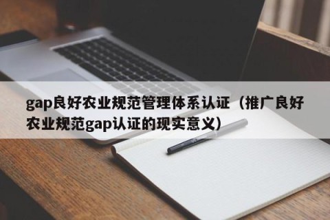 gap良好农业规范管理体系认证（推广良好农业规范gap认证的现实意义）