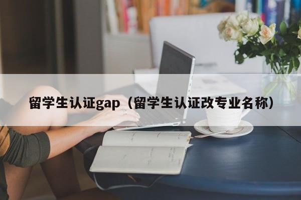 留学生认证gap(留学生认证改专业名称)
